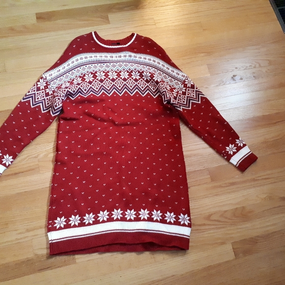 Christmas sweater dress - Picture 3 of 3